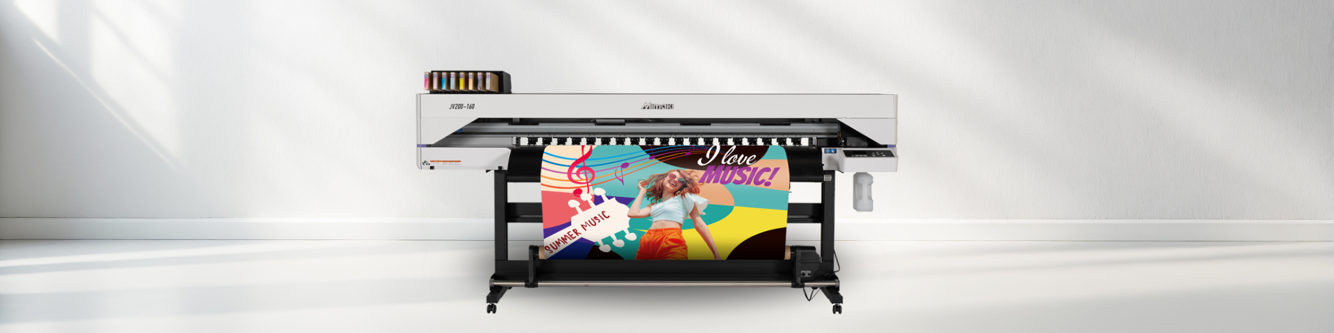 Featured Image  - Mimaki JV200-160 solventprinter